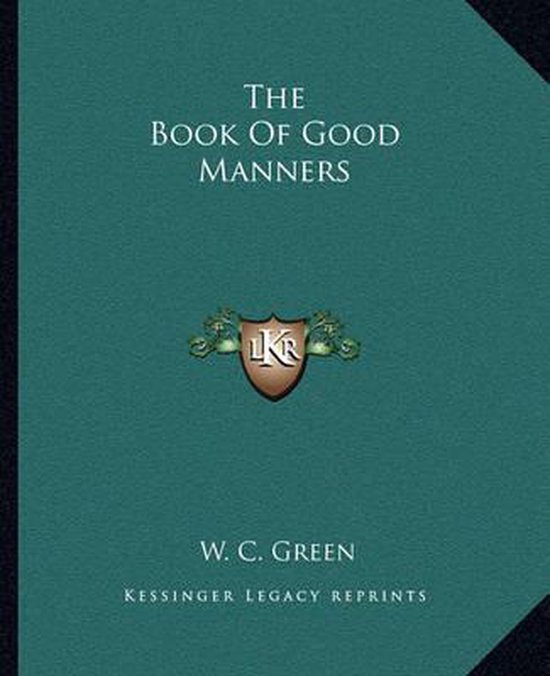 The Book of Good Manners - cover