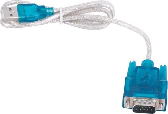 USB Naar RS232 Seriele Kabel Adapter - USB Male Serieel DB 9 Pins Poort  Converter | bol.com