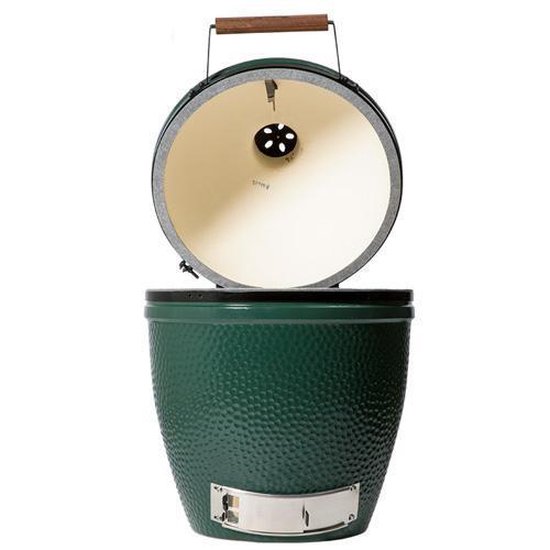 | Big Green Egg Large Met onderstel, Zijtafels en hoes Big Green Egg Large + Onderstel + Zijtafels + Hoes Dé BBQ