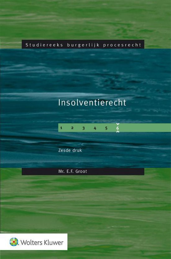 Studiereeks burgerlijk procesrecht  -   Insolventierecht - cover