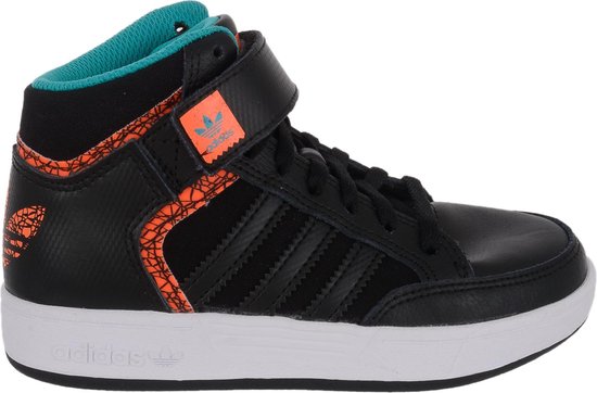 adidas Varial Mid Sneakers Junior Sportschoenen - Maat 36 - Unisex -  zwart/oranje/blauw | bol.com