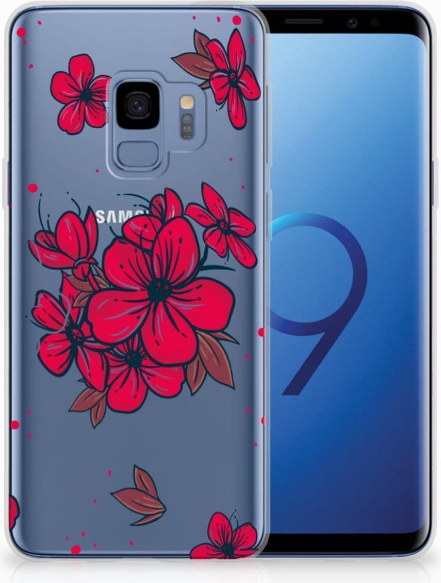Samsung Galaxy S9 TPU Case Blossom Red