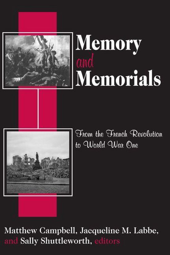 Memory and Memorials - cover