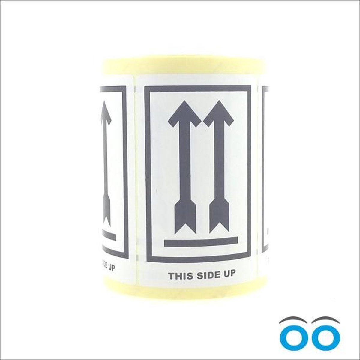 Verhuis stickers - Verzend etiketten - This Side Up - Stickers op Rol - Etiketten op Rol 110mm x 80mm - Zegels