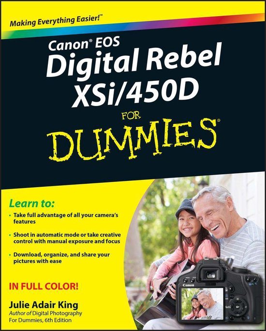 Canon EOS Digital Rebel XSi/450D For Dummies - cover