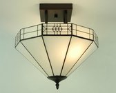 Arcade AL0088 - Plafonniere - Tiffany lamp