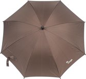 Bo Jungle - Parasol Kinderwagen universeel - UV werend 50+ - Met klem en afneembare parasolstang - Umbrella Brown