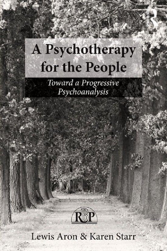 Relational Perspectives Book Series - A Psychotherapy for th ... - cover