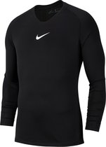 Nike Park Dry Thermoshirt - Maat L  - Mannen - zwart/wit