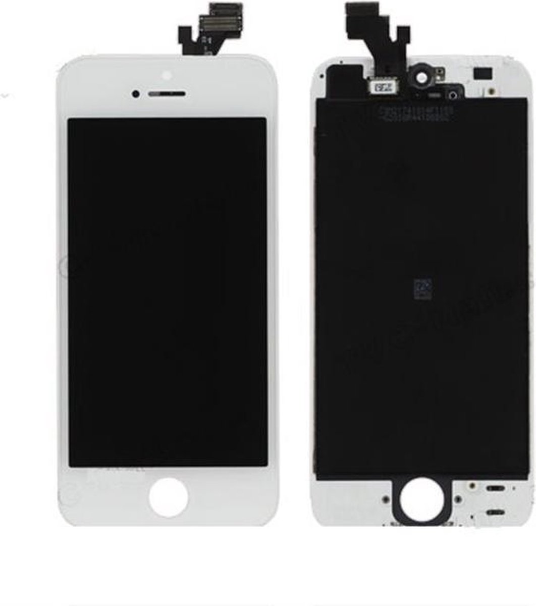 Compleet LCD / display / scherm voor Apple iPhone 5 zwart onderdeel voor reparatie.