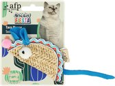 All For Paws Whisker Fiesta Taco Mouse - Kattenspeelgoed - 9X5X9.5 cm Multi-Color