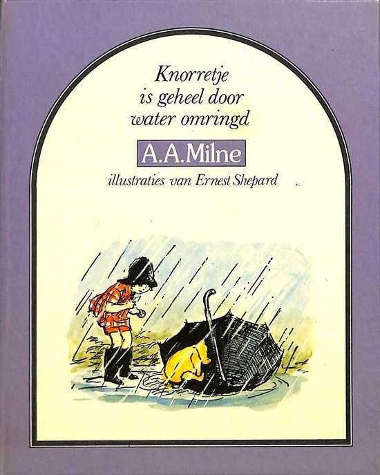 Omslag van Knorretje is geheel door water omringd