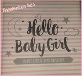 Baby's eerste jaar invulboek - Meisje - Hello Baby Girl