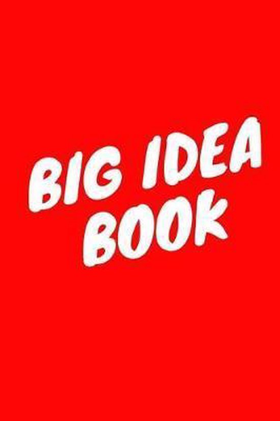 Big Idea Book, Trace Publishing 9781790938285 Boeken