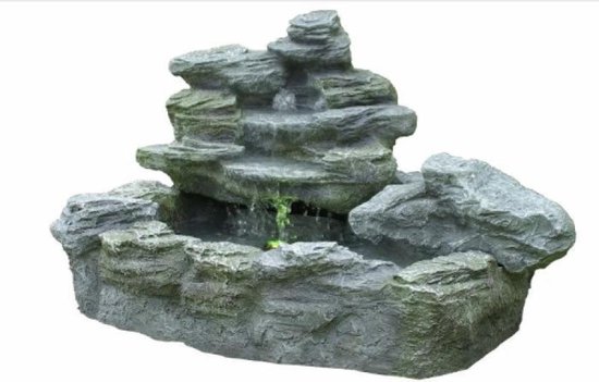 Waterornament waterval vijver accessoires Fontein Rocks | bol.com
