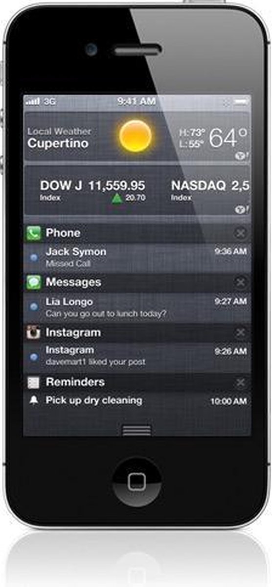 Apple iPhone 4s - - Zwart | bol.com
