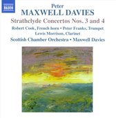 Scottish Chamber Orchestra, Maxwell Davis - Davies: Strathclyde Concertos Nos. 3 & 4 (CD)