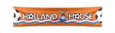 Bannier Holland House 40x180cm - Vlaggen  - oranje - ONE