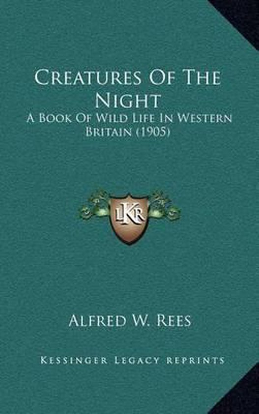 Creatures of the Night - cover