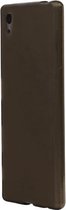 LG G Pro Lite D680 TPU Cover Hoesje Transparant Grijs
