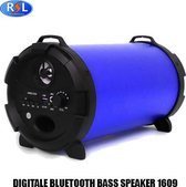Resal Bluetooth Speaker 1609 - Blauw