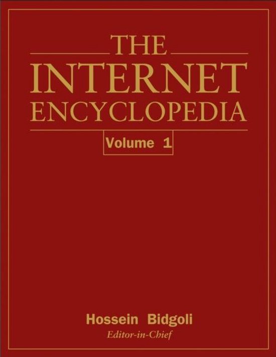 Internet Encyclopedia Vol 1 - cover