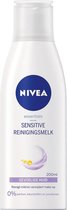 NIVEA Essentials Sensitive Reinigingsmelk - Gezichtsreiniger - 200 ml