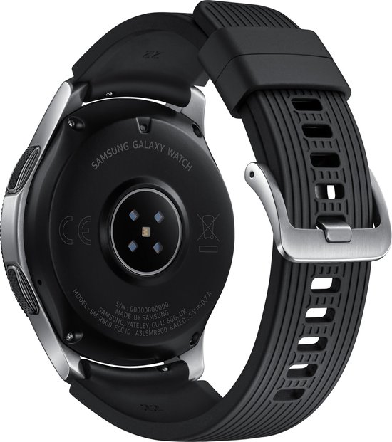 Samsung Galaxy Watch - Smartwatch heren - 46mm - Zwart/zilver - Samsung
