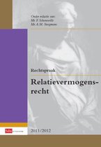 Sdu-Rechtspraakreeks - Rechtspraak relatievermogensrecht editie 2011/2012