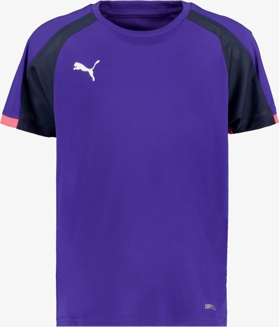 Foto: Puma individualliga kinder sport t shirt paars maat 176