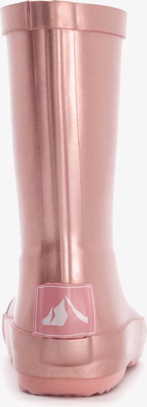 Mountain Peak kinder regenlaarzen unicorn - Roze - 100% stof- en waterdicht - Maat 25/26
