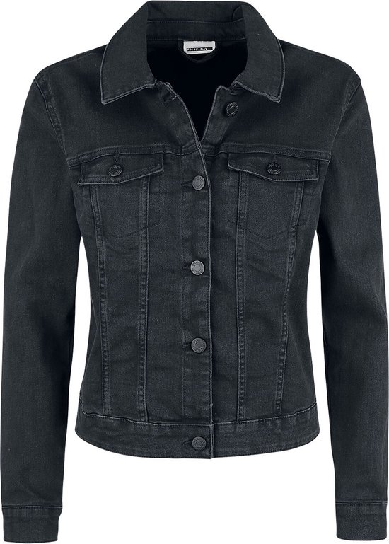 Veste en jean Denim noire Noisy May NMDebra Veste en jean noire XXL