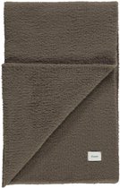 Courier Atelier Fluffy Sjaal Taupe - Sjaals - Sjaal Dames - Sjaal Heren - Sjaal Dames Winter - Ultra Zacht - Sjaal heren Winter - Sjaal Mannen