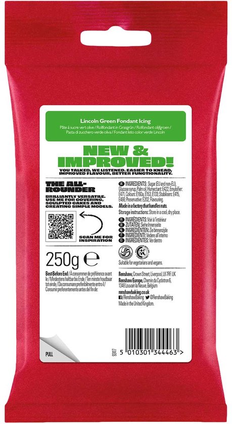 Renshaw Fondant Pro - Lincoln Green - 250g