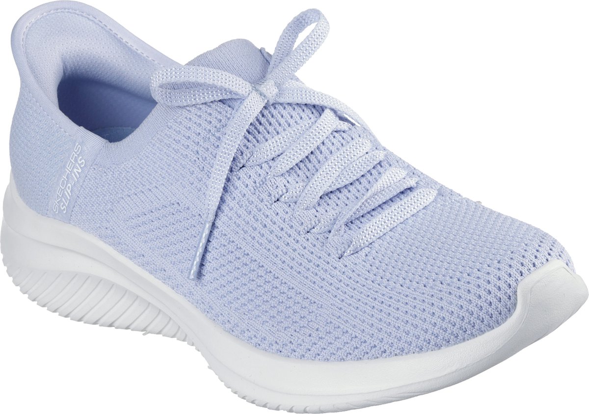 SKECHERS Dames Sneakers Blauw – Maat 39,5 – Stijlvol en Comfortabel