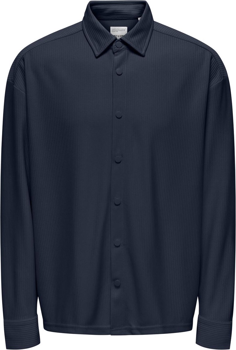 ONLY & SONS - ONSKARI PLIZZE LS OVERSHIRT - Heren - Overhemden