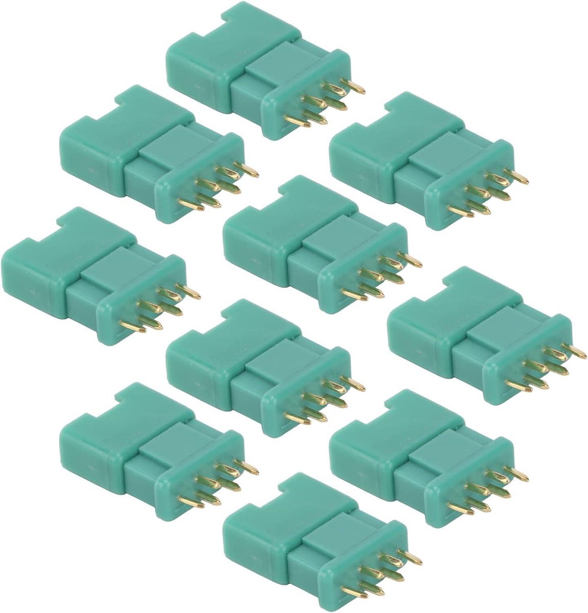 10 Pairs MPX Groene Zeshoekige Plug Multiplex Socket 6 Pin Connector Stekkers Volledige Omhulde Socket Plug RC Batterij Quadcopter - html content - Plug Connector .