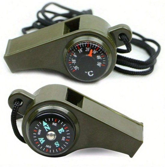 Sifflet Anti-Agression - Sifflet Puissant À 3 Tons Et Haute Décibel,Outil De Survie Pour Camping Randonnée Chasse Pêche Sports Nautiques Défense Contre Coyotes Et Ours