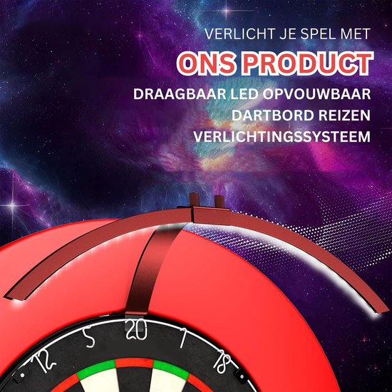 VELTRR® Dartbord Verlichting - Led Verlichting - Dart Accessoires van VELTRR® — afbeelding 2