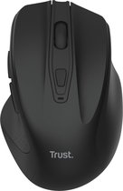 Trust Ody II Draadloos toetsenbord, stil, Italiaanse QWERTY-lay-out, toetsen met diep profiel, spatwaterdicht, USB-ontvanger 2,4 GHz, draadloos pc- toetsenbord, toetsenbord voor laptop, Mac, zwart