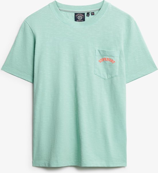 Superdry ESSENTIAL LOGO GD POCKET TEE Dames T-shirt