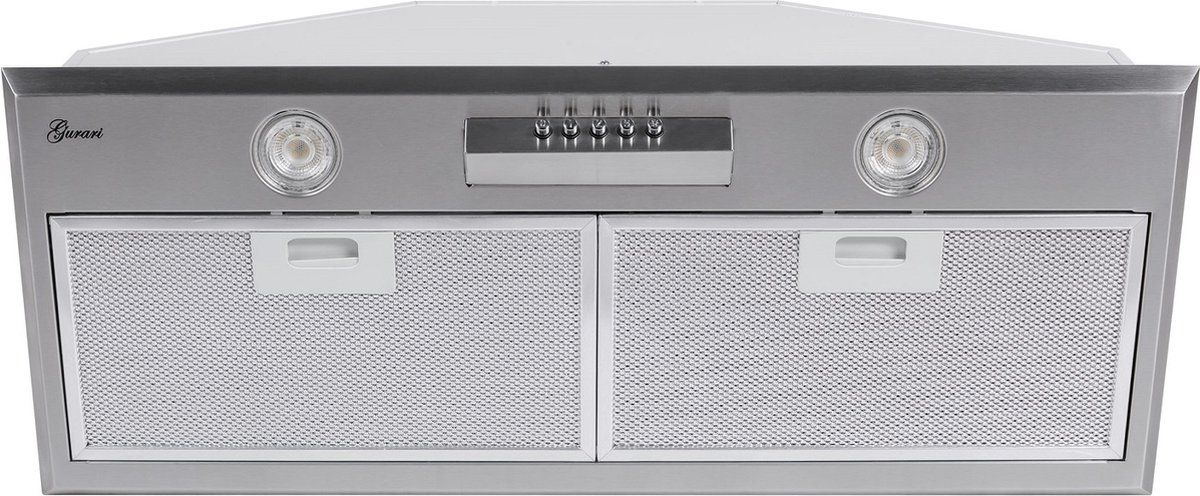 GURARI ventilatormodule GCH B 051 IS 70 N+Koolfilter, inbouw Afzuigkap 70 cm, plafondkap, 1000m³/h,LED