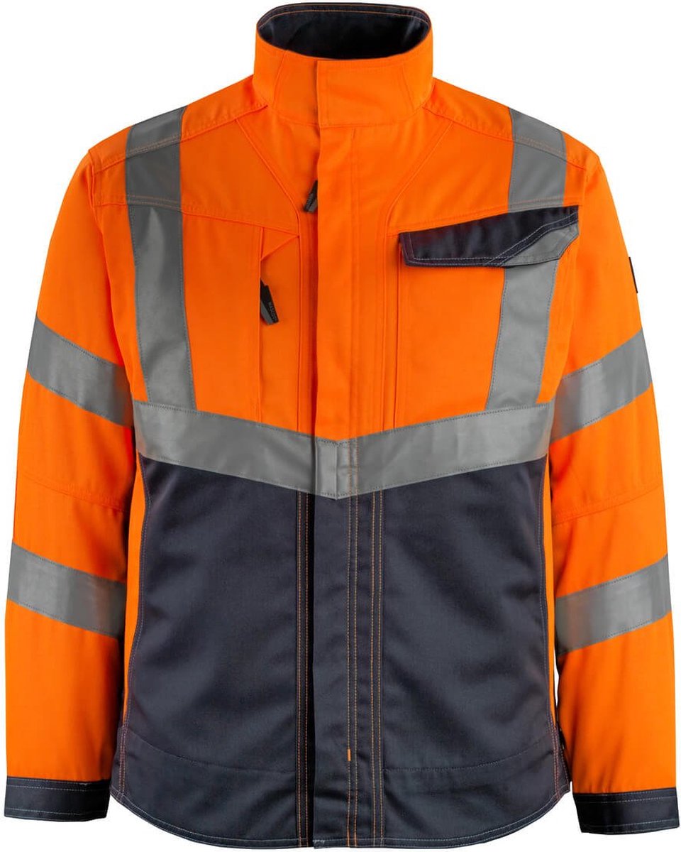 Mascot Safe Supreme Jas 15509-860 hi-vis /donkermarine Oranje