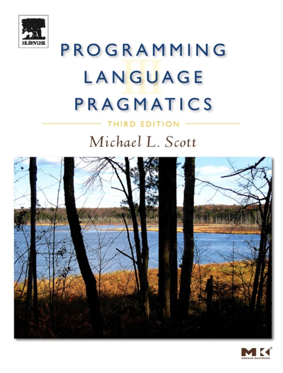 Omslag van Programming Language Pragmatics