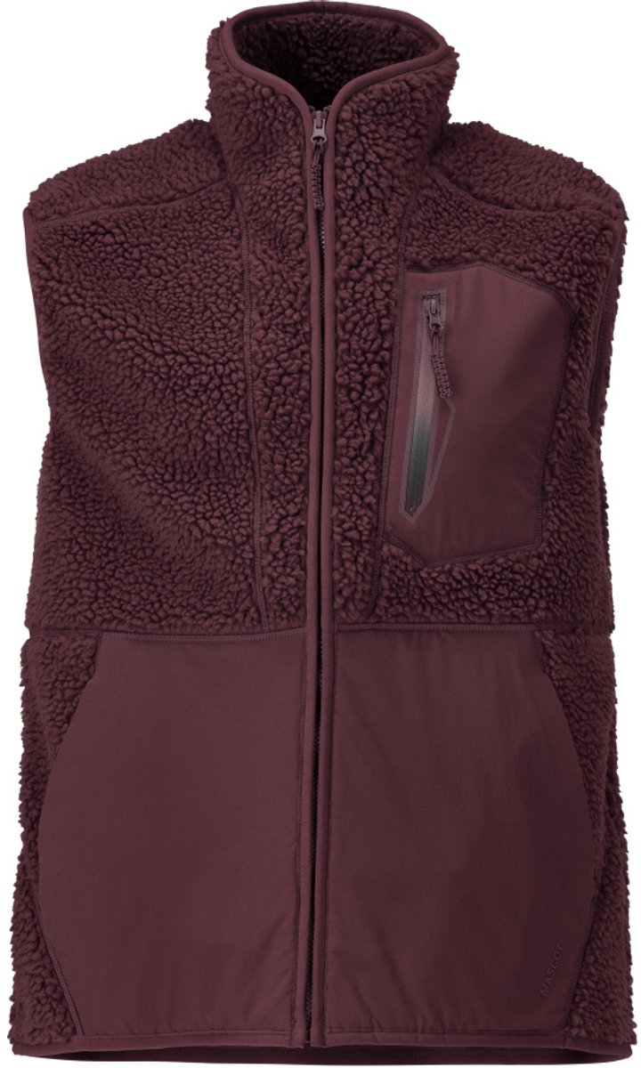 Mascot Customized Bodywarmer met rits 22465-682 - Bordeaux - S
