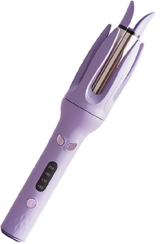 Bodybite - Roterende Krultang - Haar Kruller - Hair Curler - Wave Krultang - Golvenkrultang - Paars - CURLORA