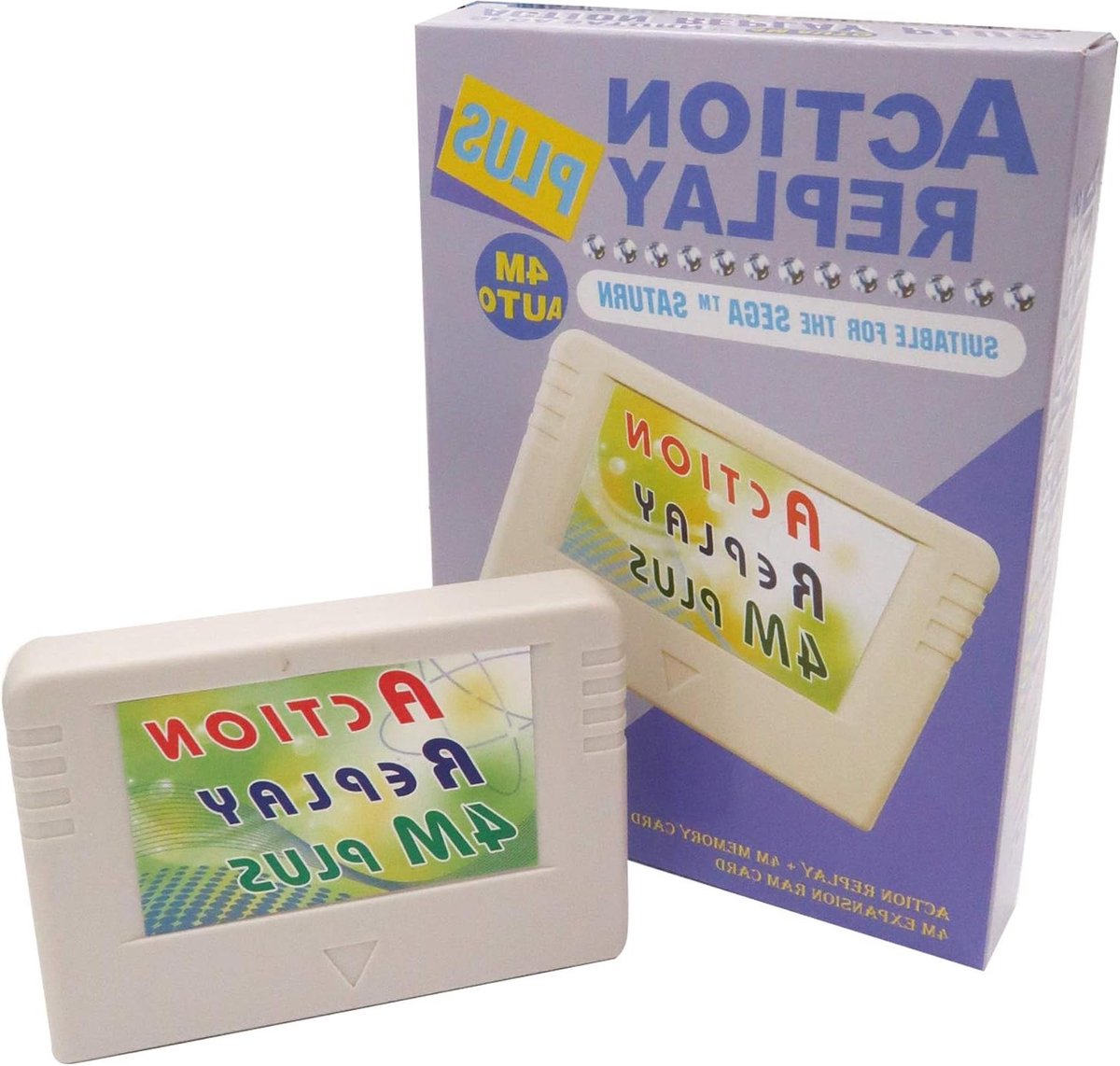 Action Replay 4M Plus - Ultimate Enhancement for Your Saturn Console