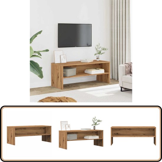 Tv Kast Industriële Stijl VidaXL Tv-meubel 80x34,5x40 Cm Bewerkt