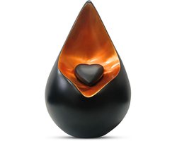 Unieke As Urn - 3 Liter - Handgemaakte urn - Urn - Crematie Urn - Uniek - Voor Huisdieren of Menselijk As - Crematie As - Decoratie Urn - Vulcano