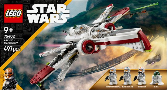 LEGO Star Wars™ ARC-170 Starfighter™ bouw 75402